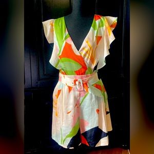 Great Jones Floral Romper size 12